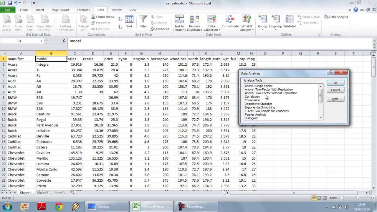 add the toolpak for excel on a mac